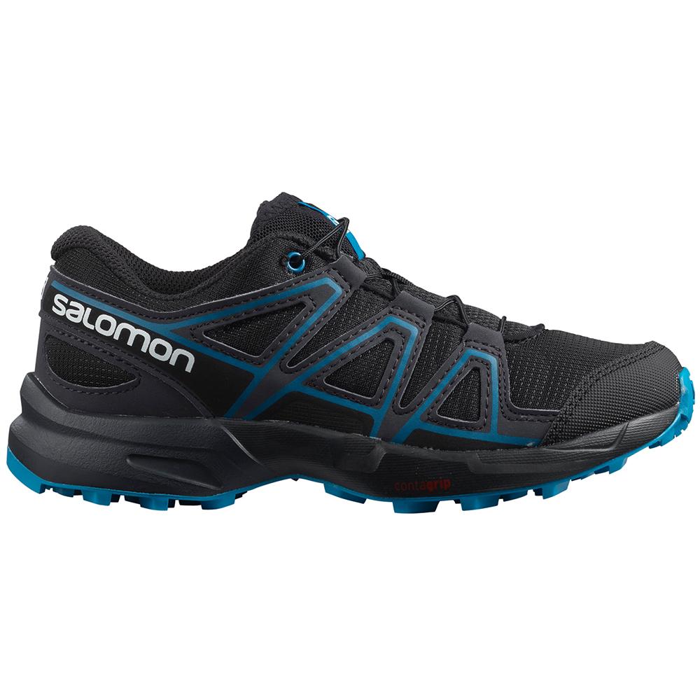 Salomon SPEEDCROSS J Zapatillas Trail Running Niños - Negras - Colombia (85612-QJOE)